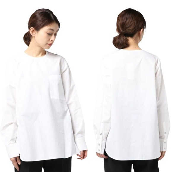 Marimekko | NWOT White Tavaton Shirt - Size 38/Medium - Picture 3 of 7